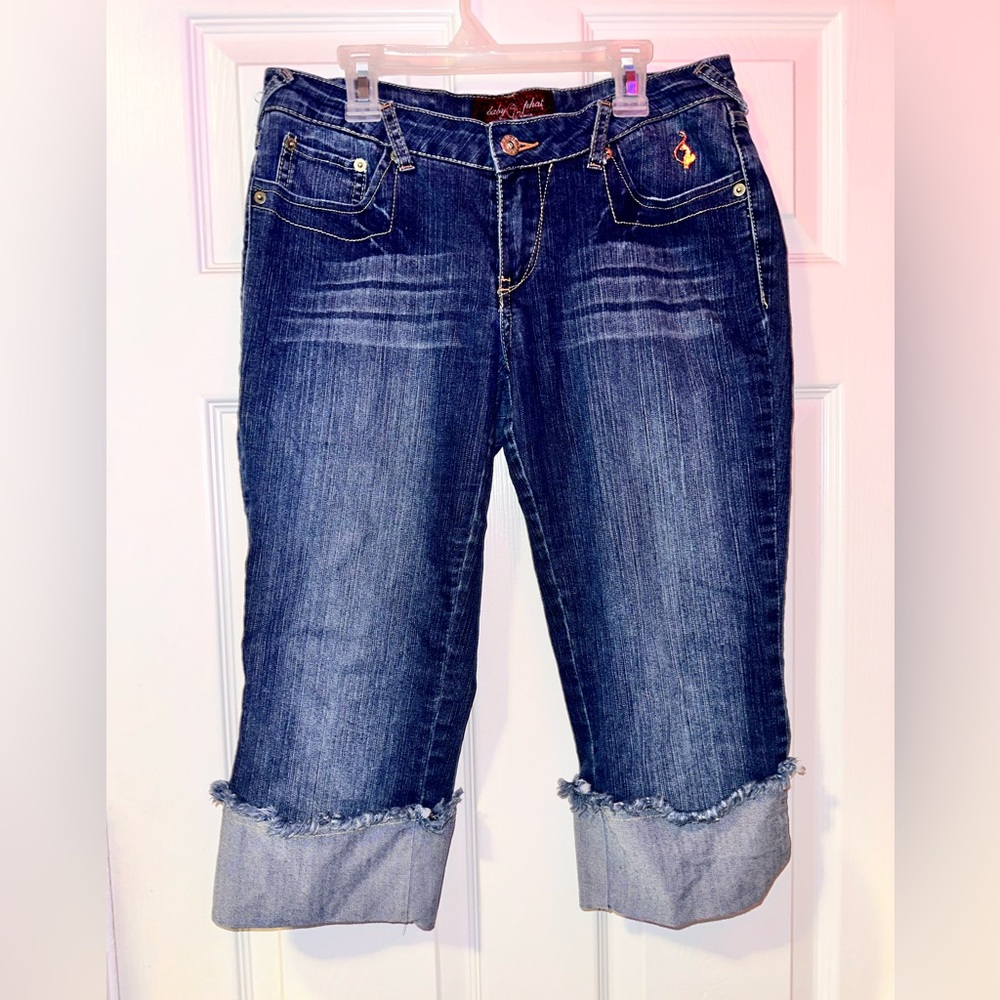 BabyPhat capri jeans!💙